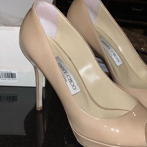 AUTHENTIC Jimmy Choo Nude Heels